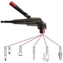 Tivoli Corner bit for turning 90°, drilling with additional handle 57 Nm 2000 rpm Tivoli Corner bit for turning 90°, drilling with additional handle 57 Nm 2000 rpm