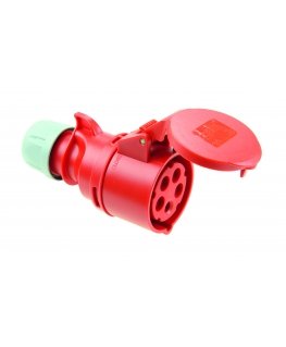 PCE Shark portable socket 32A 400V 3P+Z IP44 224-6