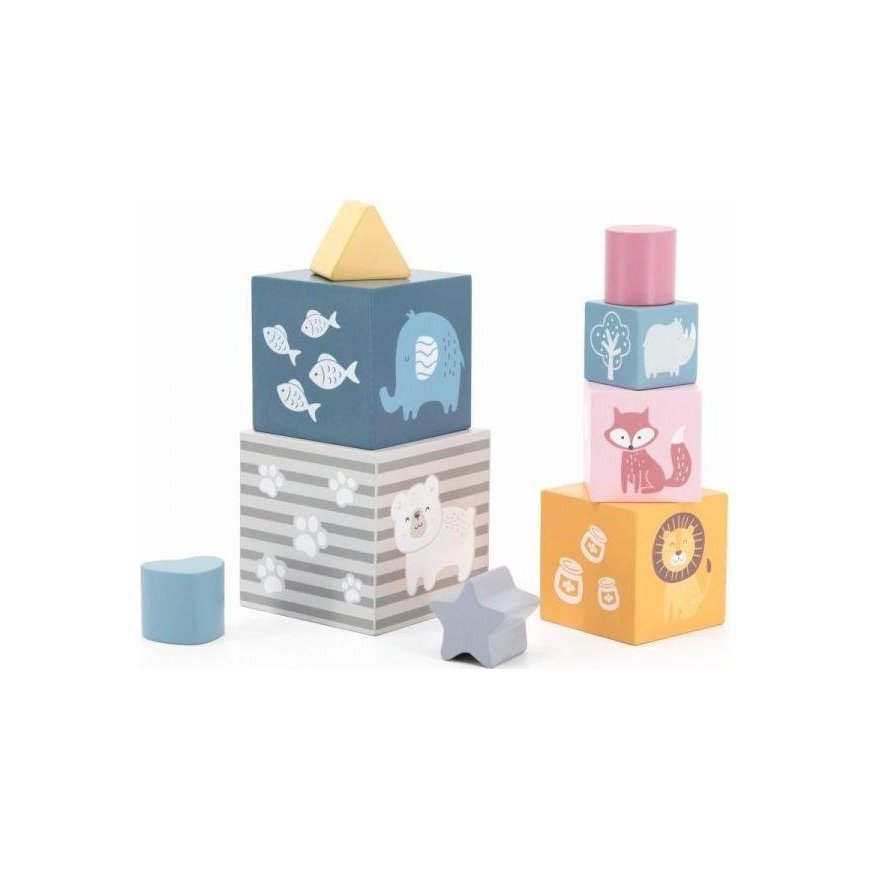 VIGA Puzzle Wooden block jigsaw "