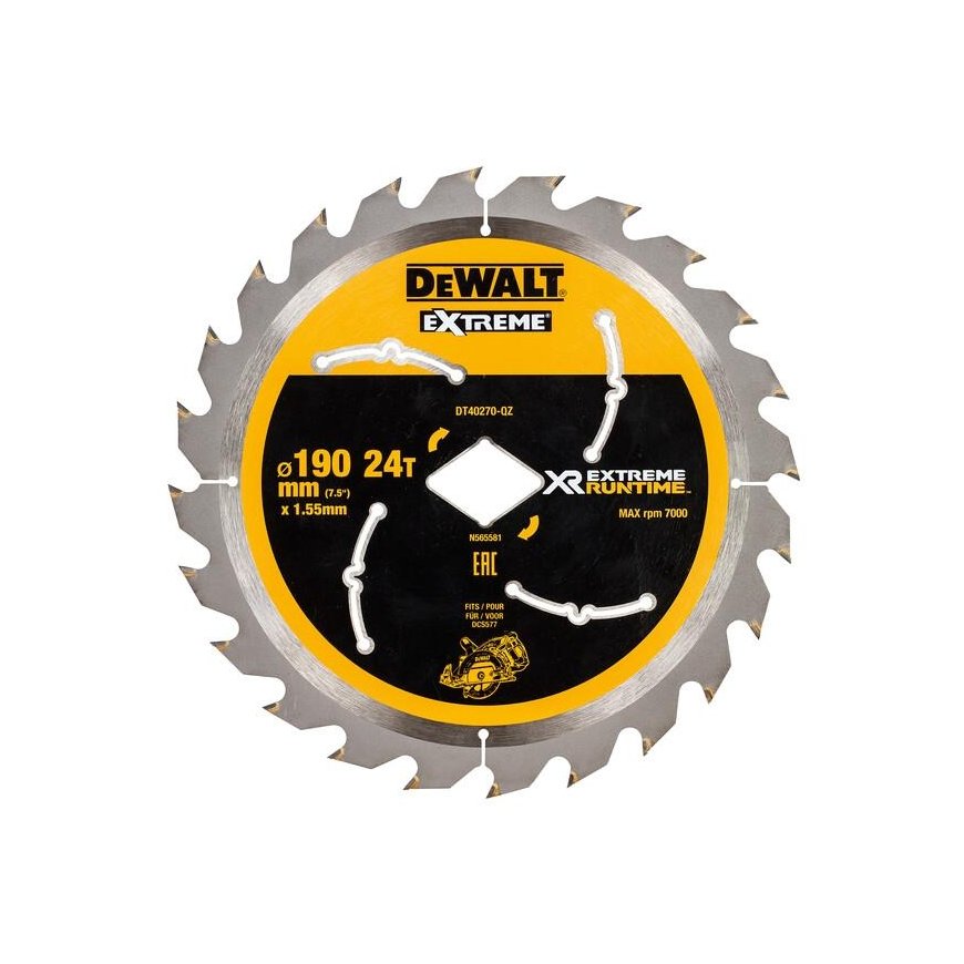 DeWALT Circular Saw 190 x 24