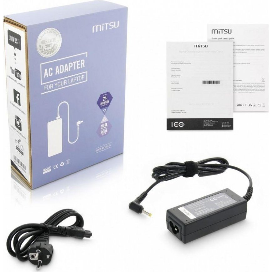 Lenovo Mitsu laptop charger 20V 2