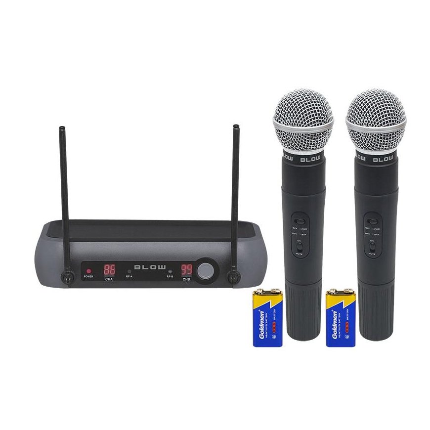 PRM902 BLOW mikrofonas – 2 mikrofonai