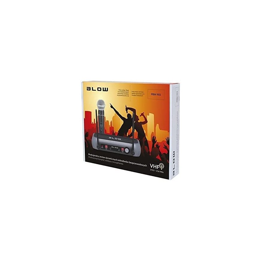 PRM902 BLOW Microphone - 2 microphones – 4