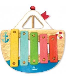 Svoora - Musical instrument - Xylophone - Boat (5 notes)