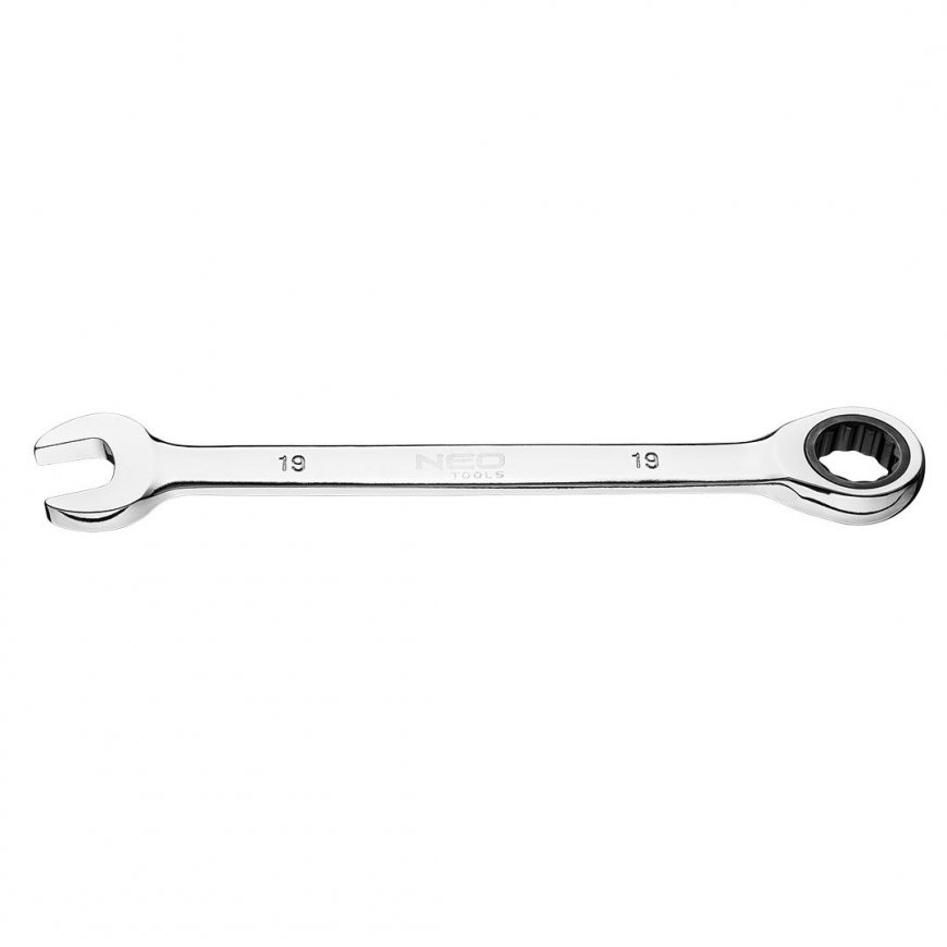 Neo Combination ratchet wrench, 19 mm
