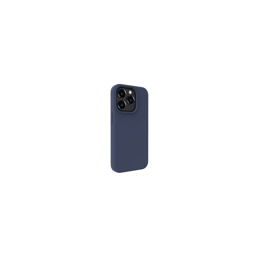 Evelatus Apple iPhone 15 Pro Max Premium Soft Touch Silicone Case Midnight Blue