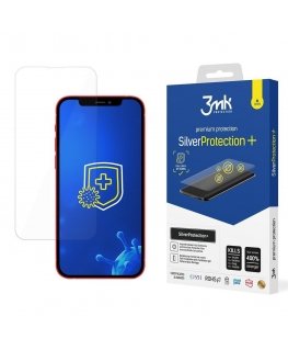 Antibacterial screen protector for iPhone 13 from the 3mk Silver Protection+ series