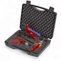 KNIPEX set of pliers for processing solar module connections KNIPEX set of pliers for processing solar module connections