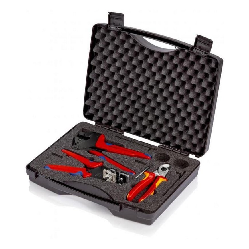 KNIPEX set of pliers for processing solar module connections – 2
