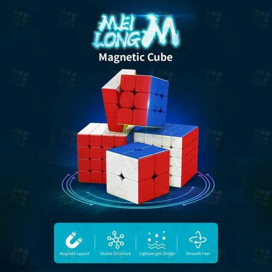 Vennerd Forlag As Rubiko Kubas - MoYu MeiLong 3x3x3 Speed Rubik – 2