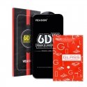 RED PRO 6D Full face Glue 9H Tempered glass for Apple iPhone 15 Pro Max with Black frame RED PRO 6D Full face Glue 9H Tempered glass for Apple iPhone 15 Pro Max with Black frame