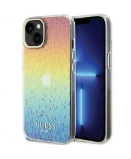Guess Apple iPhone 15 HC IML FACETED MIRROR DISCO IRIDESCENT
