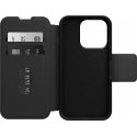 Otterbox Strada MagSafe -lompakkokotelo, iPhone 15 Pro, musta Otterbox Strada MagSafe -lompakkokotelo, iPhone 15 Pro, musta