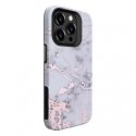 Evelatus Apple iPhone 15 Pro Armor case TPU+PC Customized Print Design Marble Silver Evelatus Apple iPhone 15 Pro Armor case TPU+PC Customized Print Design Marble Silver