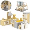 Viga Toys Lėlių namelio baldų komplektas virtuvei, VIGA PolarB Viga Toys Lėlių namelio baldų komplektas virtuvei, VIGA PolarB