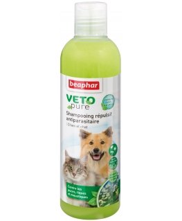 Beaphar VETO Pure antiparasitic shampoo for dogs and cats against fleas, ticks, insects, 250 ml MR
