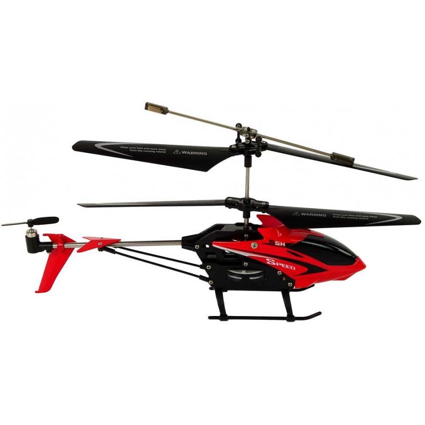 Lean Cars RC Helicopter S5H SYMA 2.4G Red – 3