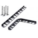 Prosperplast OBRZEŻE TRAWNIKOWE BORDER FLEX Black