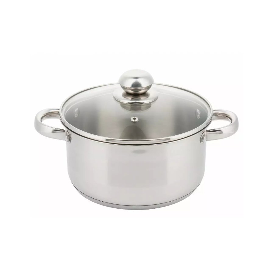 Кастрюля стальная, Ø16см, 1,5л Kinghoff. KH 4327