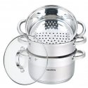 Aurukatel, teras, komplektis 4 tk Ø20cm, 3,1L, Klausberg. KB 7139 Aurukatel, teras, komplektis 4 tk Ø20cm, 3,1L, Klausberg. KB 7139