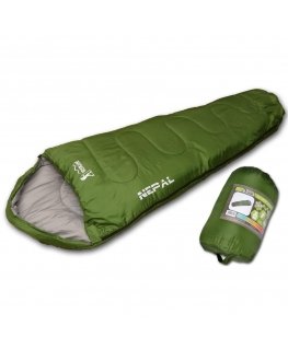 Enero Camp Sleeping bag Royokamp Nepal, 210x80x50cm, dark green