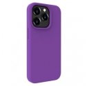 Evelatus Apple iPhone 15 Pro Premium Soft Touch Silicone Case Deep Purple