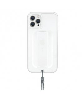 Uniq UNIQ dėklas Heldro iPhone 12 Pro Max 6,7" baltas / natūralus šerkšnas Antimikrobinis