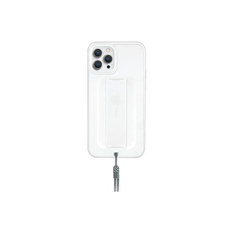 Uniq UNIQ dėklas Heldro iPhone 12 Pro Max 6,7" baltas / natūralus šerkšnas Antimikrobinis
