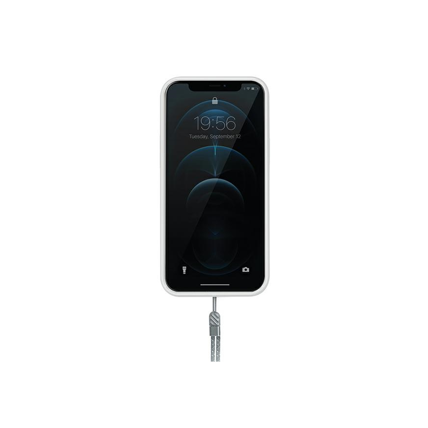 Uniq UNIQ dėklas Heldro iPhone 12 Pro Max 6,7" baltas / natūralus šerkšnas Antimikrobinis – 3