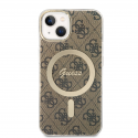 Guess 4G IML MagSafe Compatible Case for iPhone 13 Brown Guess 4G IML MagSafe Compatible Case for iPhone 13 Brown
