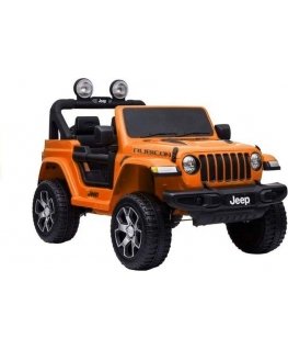 Lean Cars Auto na Battery Jeep Rubicon 4x4 Orange