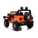 Lean Cars Auto na Battery Jeep Rubicon 4x4 Orange