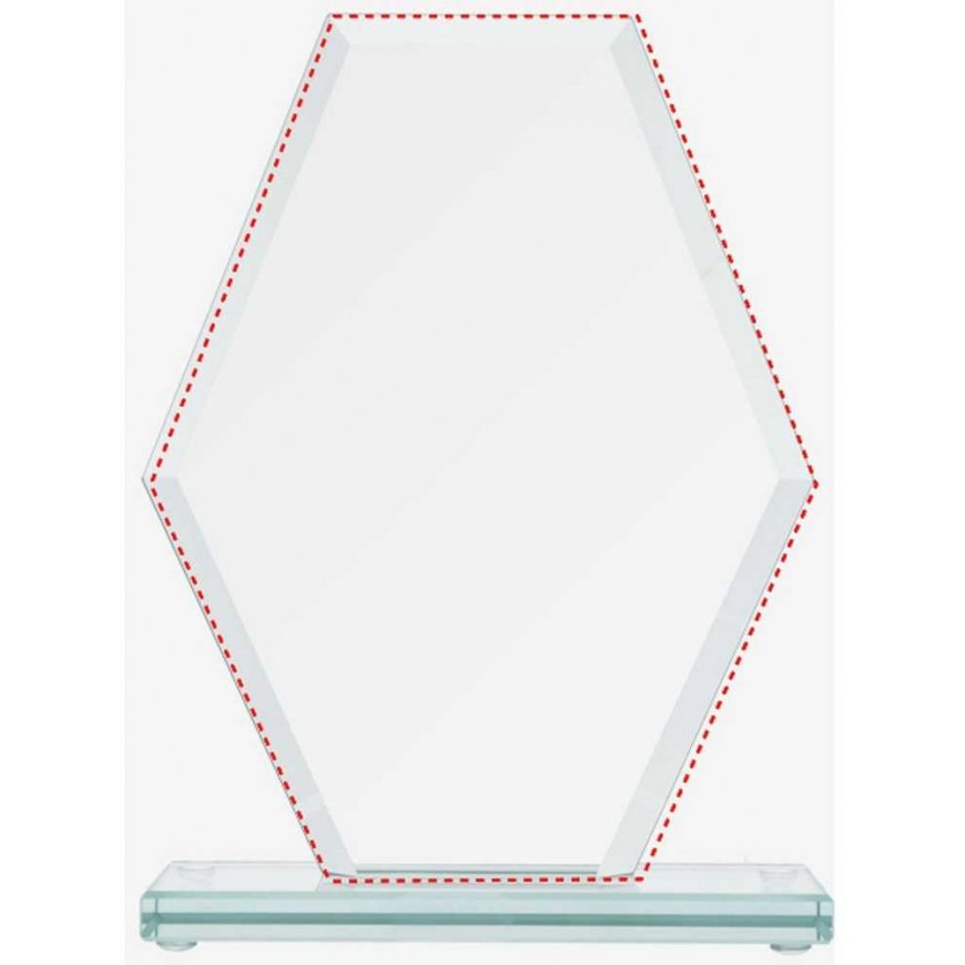 Detail Glass trophy with glued base – 2