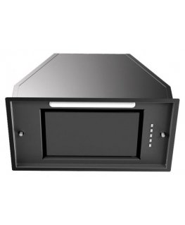 Black cabinet-mounted hood Baraldi BLOCK Star Plus 52 cm 700m3 / h