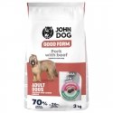 JOHN DOG heas vormis täiskasvanud keskmised ja suured tõud sea- ja veiseliha - koera kuivtoit - 3 kg JOHN DOG heas vormis täiskasvanud keskmised ja suured tõud sea- ja veiseliha - koera kuivtoit - 3 kg