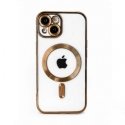 iLike Apple iPhone 15 Electroplate TPU Case with MagSafe Transparent Gold iLike Apple iPhone 15 Electroplate TPU Case with MagSafe Transparent Gold