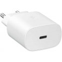 Samsung fast charger EP-TA800, USB-C, wireless, 25W, white Samsung fast charger EP-TA800, USB-C, wireless, 25W, white
