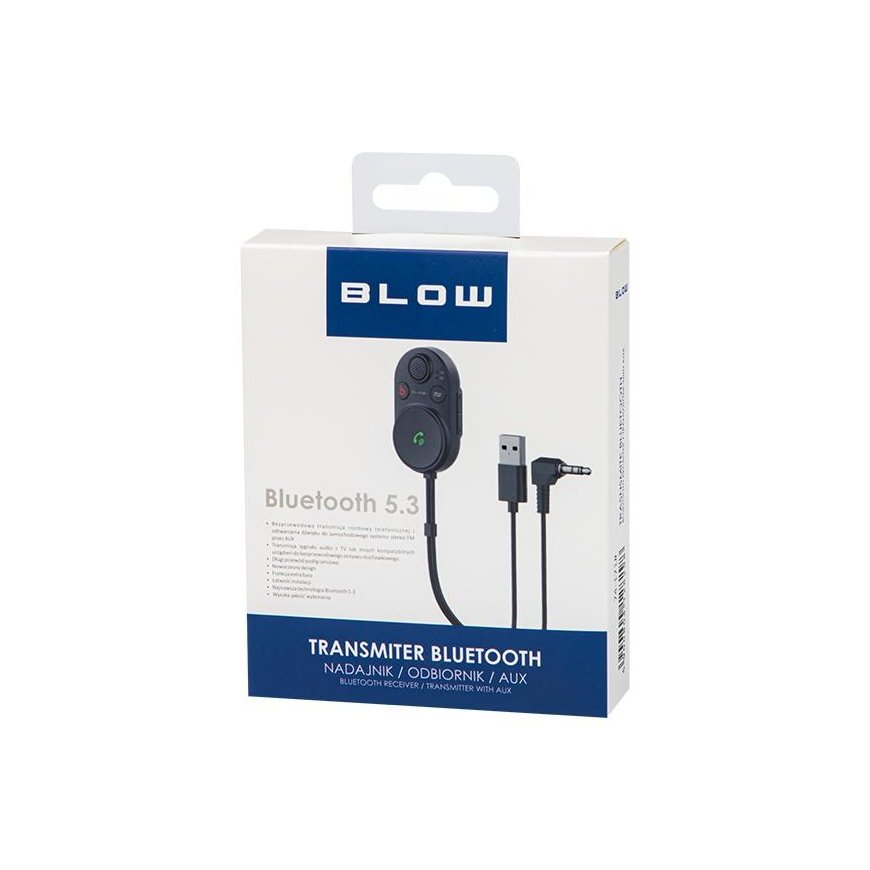FM siųstuvas BT BLOW USB + AUX kabelis – 2