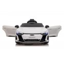 Lean Cars Baterija varomas automobilis Audi E-Tron GT QLS-6888 Baltas Lean Cars Baterija varomas automobilis Audi E-Tron GT QLS-6888 Baltas