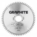 GRAPHITE Diskinio pjūklo diskas, Widia, 180 x 30 mm, 60 dantų GRAPHITE Diskinio pjūklo diskas, Widia, 180 x 30 mm, 60 dantų