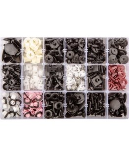 Neo Toyota / Lexus car clips set, 360 pcs
