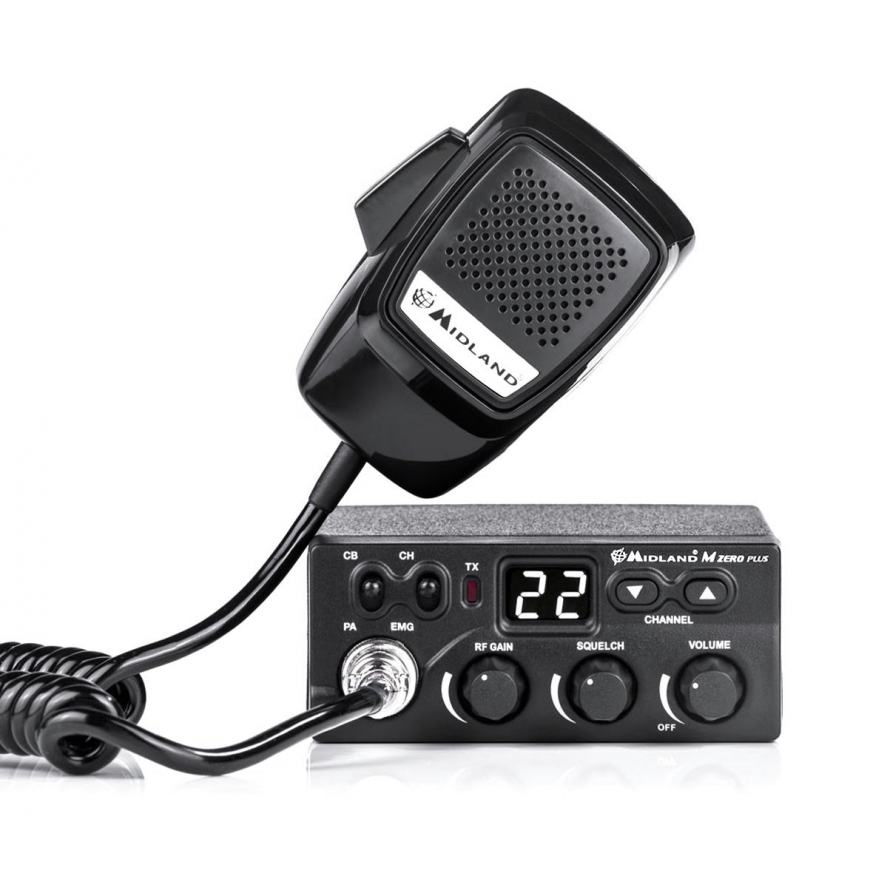 Radijas CB MIDLAND M-ZERO PLUS AM/FM – 2