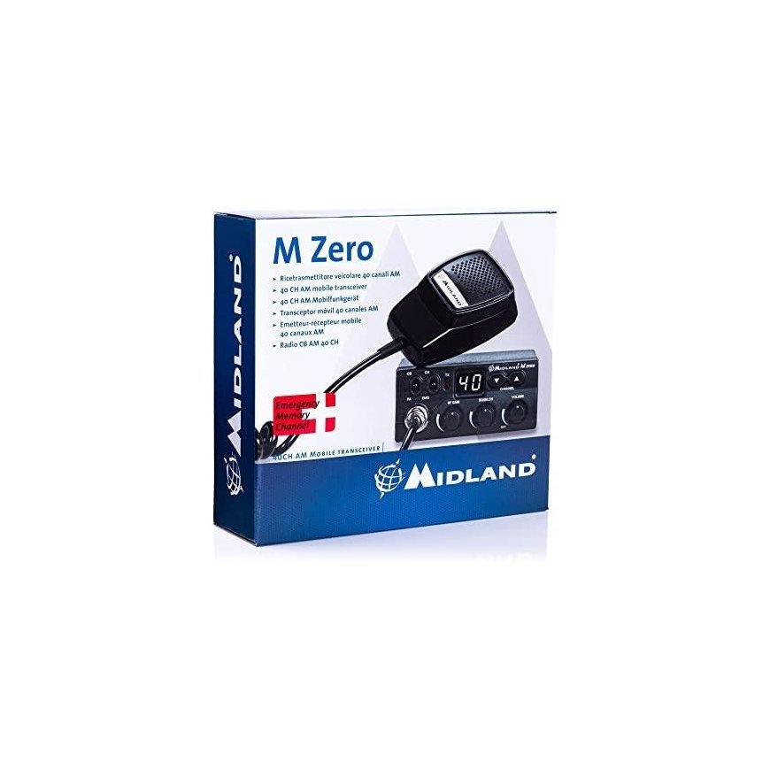 Radio CB MIDLAND M-ZERO PLUS AM/FM – 3