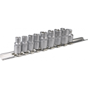 Topex 1/4", 3/8" Torx sockets, 9 pcs Topex 1/4", 3/8" Torx sockets, 9 pcs
