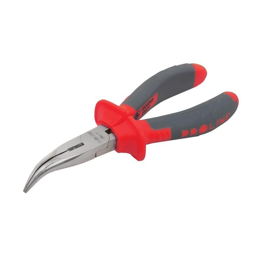 Proline Half round pliers, curved, 160