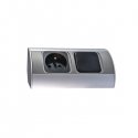 Orno Furniture socket with switch, 1x2P + Z Orno Furniture socket with switch, 1x2P + Z