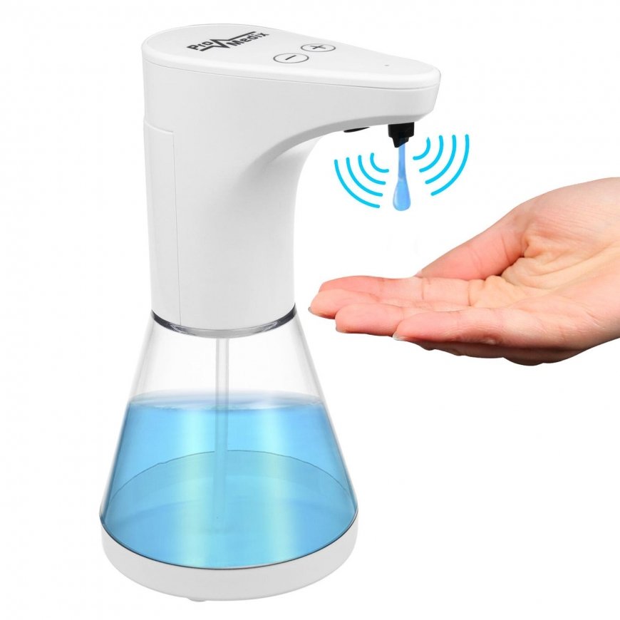 ProMedix muilo dozatorius Automatinis skysto muilo, dezinfekavimo priemonių ir gelių dozatorius 480 ml – 3