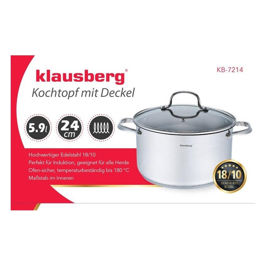 KLAUSBERG PUODAS 5,9 L KB-7214 – 3