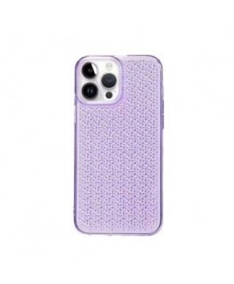 iLike Apple iPhone 14 Pro Silicone case Shine Transparent Violet