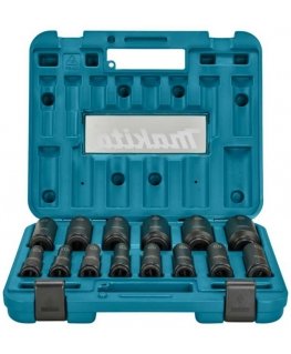 1/2" smūginių sukimo galvučių rinkinys MAKITA E-16586, 14vnt.